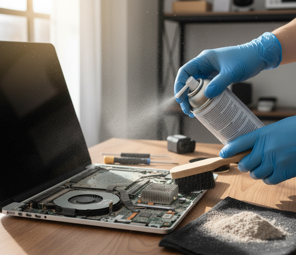 Чистка ноутбуків